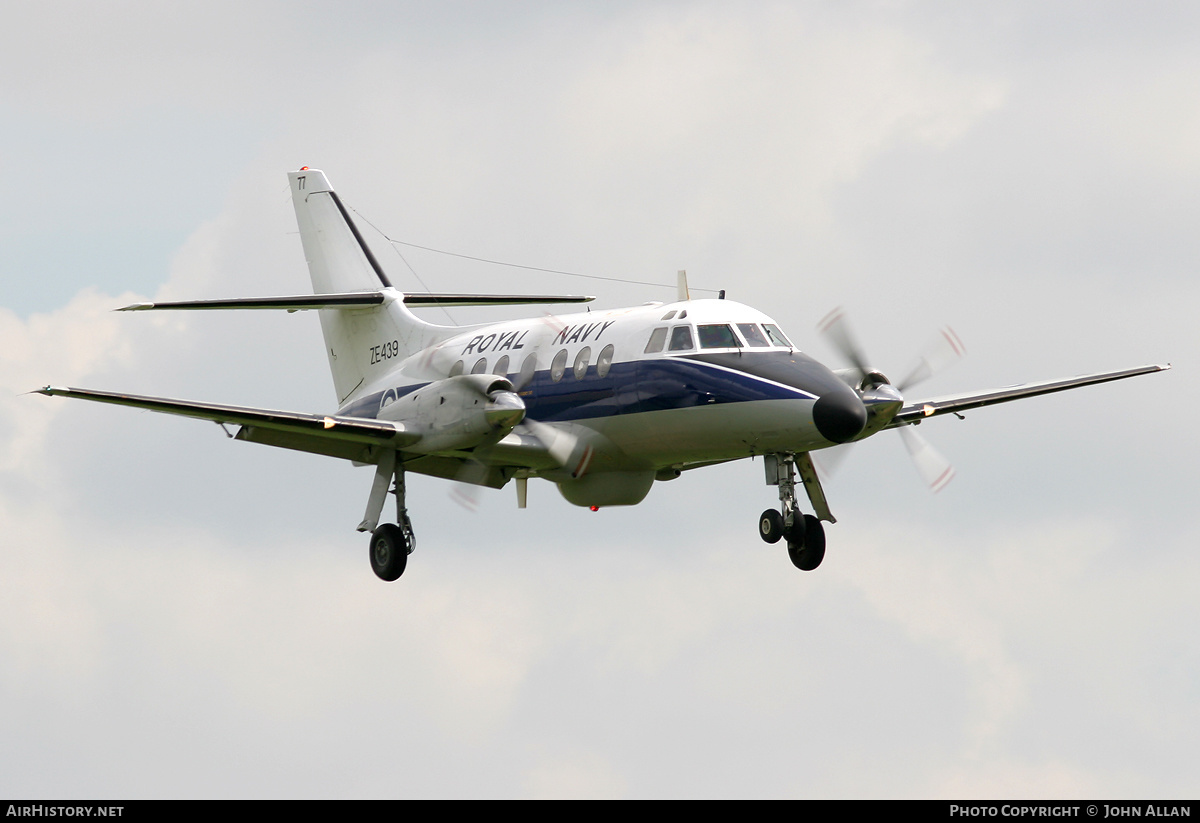 Aircraft Photo of ZE439 | British Aerospace BAe-3100 Jetstream T3 | UK - Navy | AirHistory.net #219834