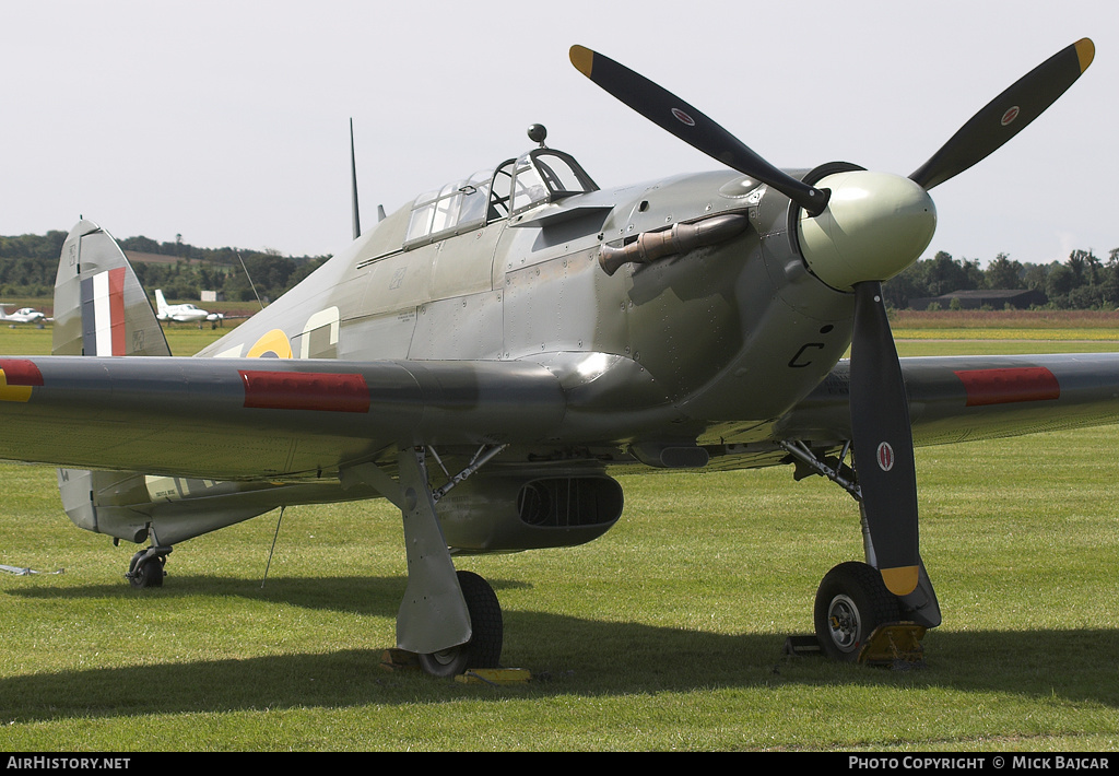 Aircraft Photo of G-HURR / BD707 | Hawker Hurricane Mk12 | UK - Air Force | AirHistory.net #219843