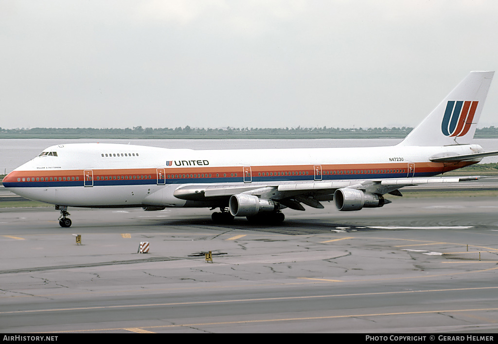 Aircraft Photo of N4723U | Boeing 747-122 | United Airlines | AirHistory.net #219849