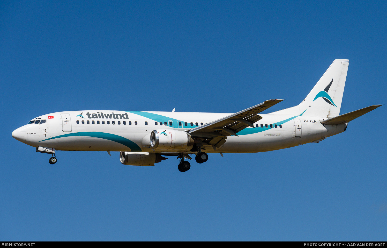 Aircraft Photo of TC-TLA | Boeing 737-4Q8 | Tailwind Airlines | AirHistory.net #219861