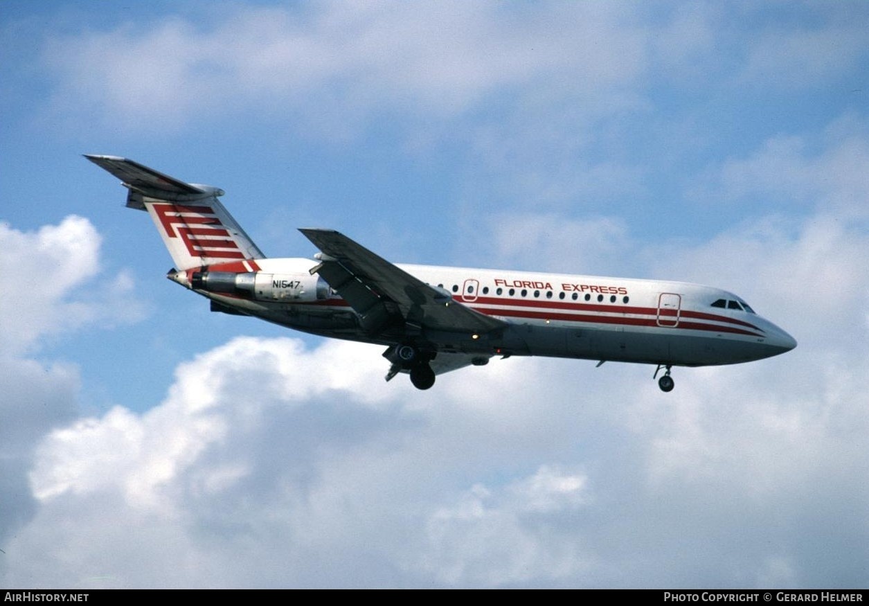 Aircraft Photo of N1547 | BAC 111-203AE One-Eleven | Florida Express | AirHistory.net #219862