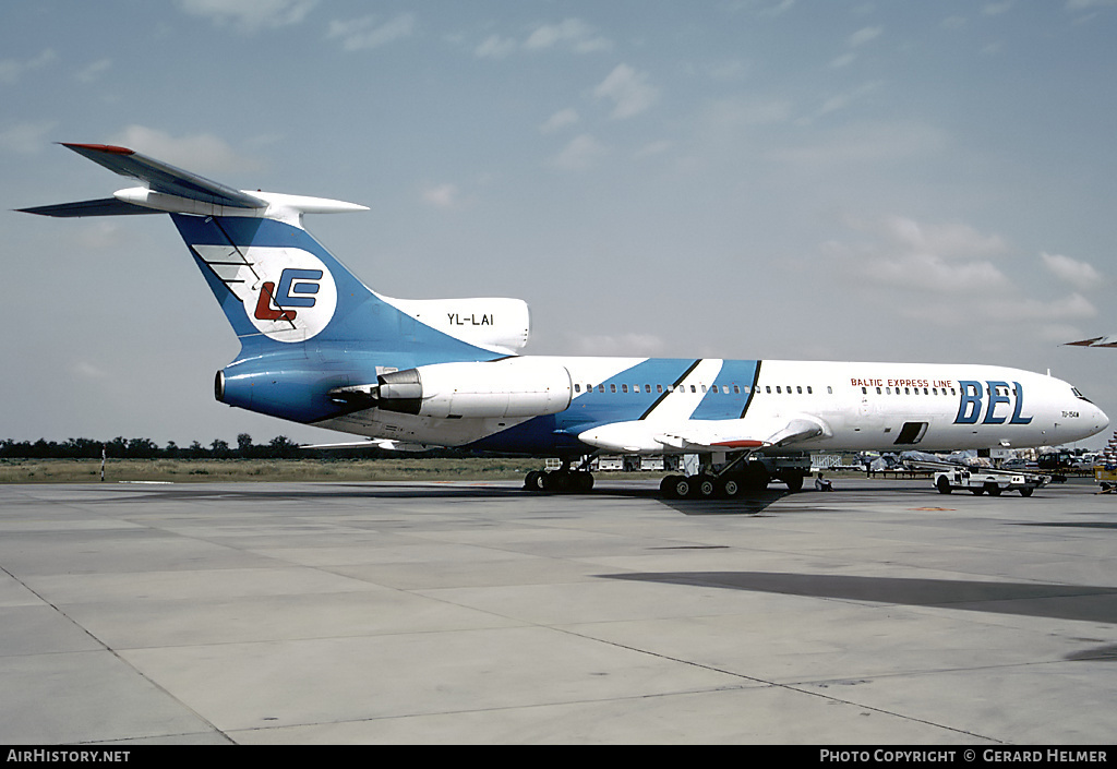 Aircraft Photo of YL-LAI | Tupolev Tu-154M | BEL - Baltic Express Line | AirHistory.net #219870