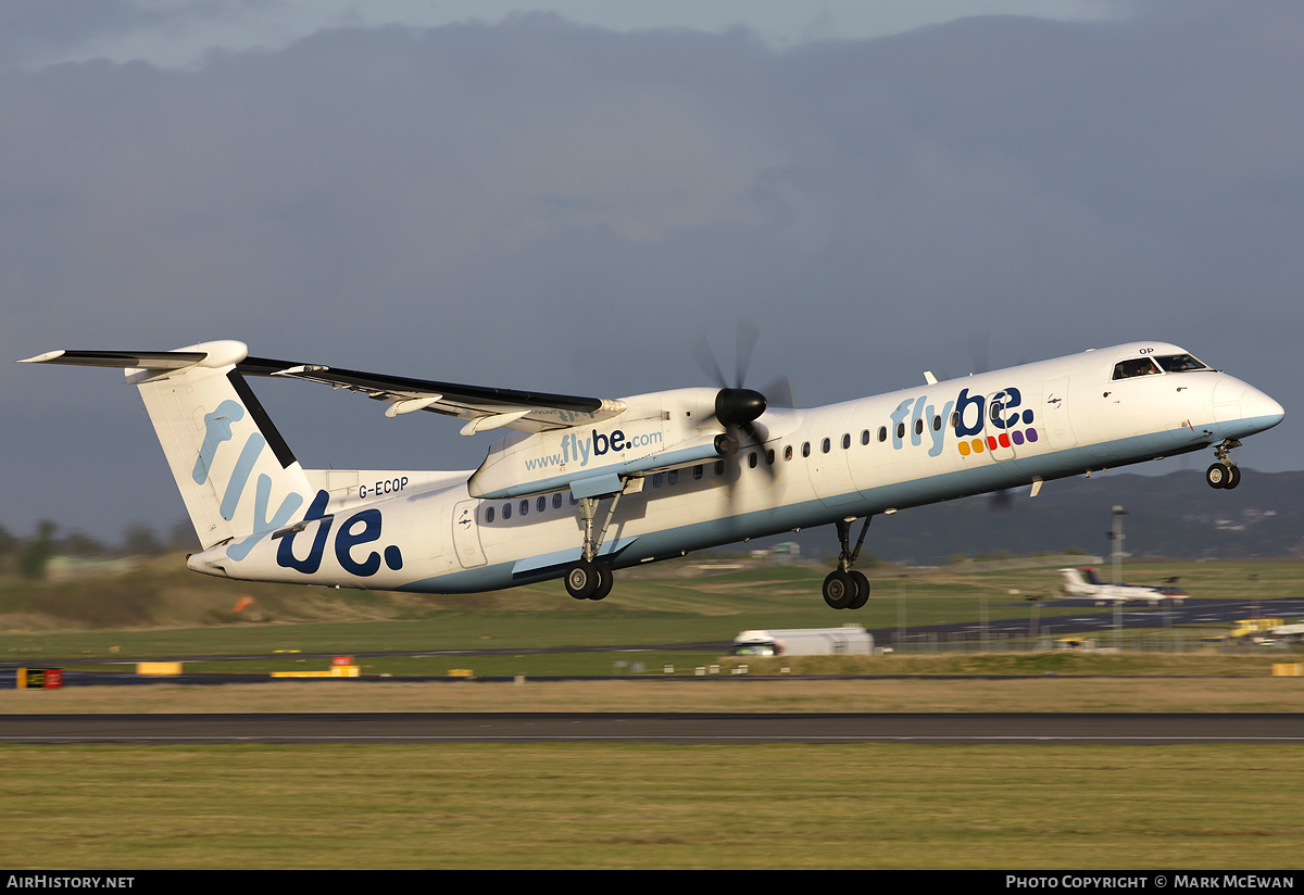Aircraft Photo of G-ECOP | Bombardier DHC-8-402 Dash 8 | Flybe | AirHistory.net #219872