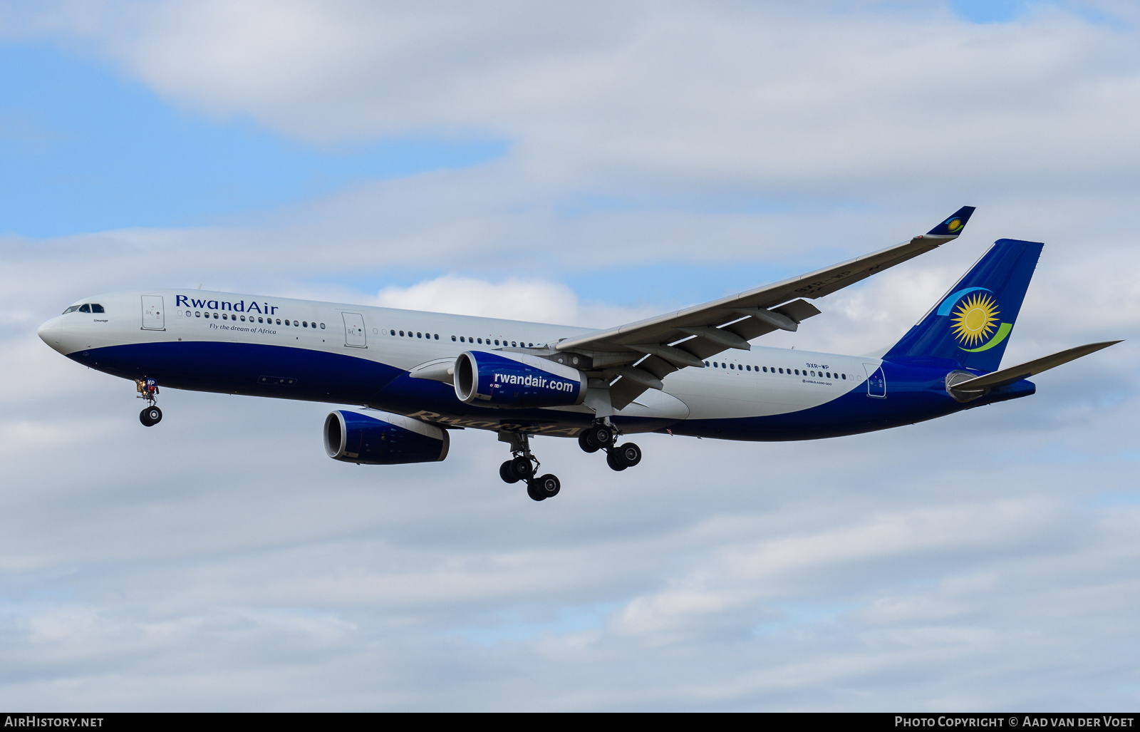 Aircraft Photo of 9XR-WP | Airbus A330-343 | RwandAir | AirHistory.net #219876