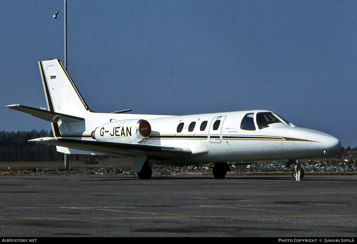 Aircraft Photo of G-JEAN | Cessna 500 Citation I | Falmer | AirHistory.net #219890