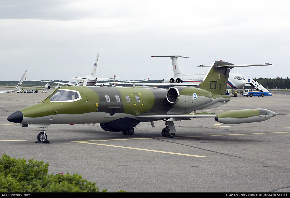 Aircraft Photo of LJ-3 | Gates Learjet UC-35A | Finland - Air Force | AirHistory.net #219895
