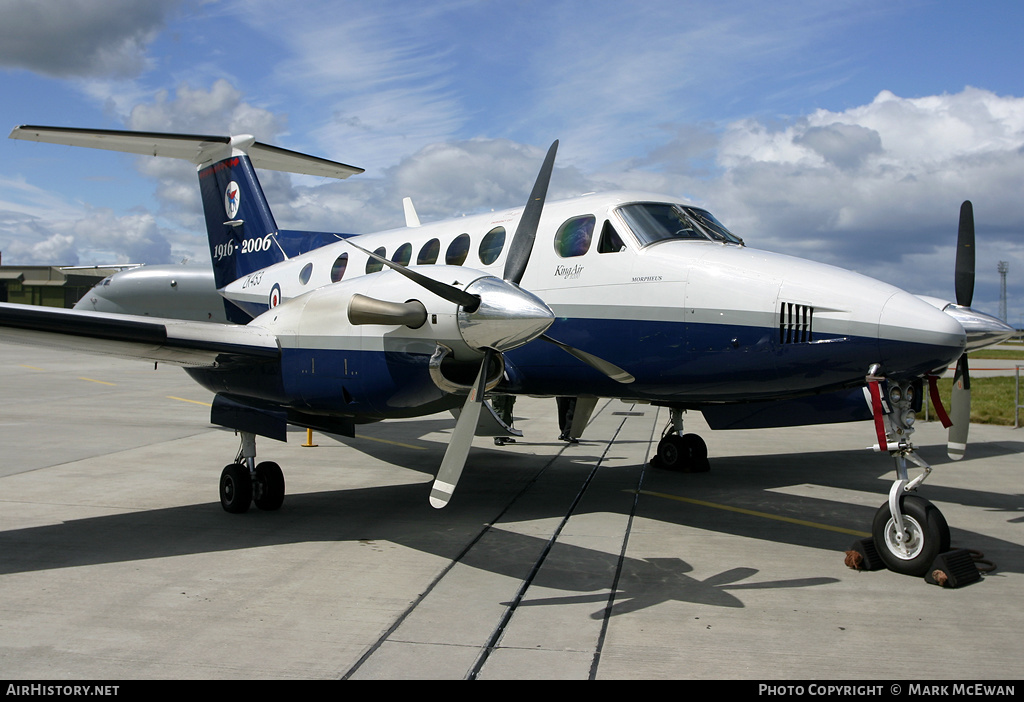 Aircraft Photo of ZK453 | Raytheon B200 King Air | UK - Air Force | AirHistory.net #219901
