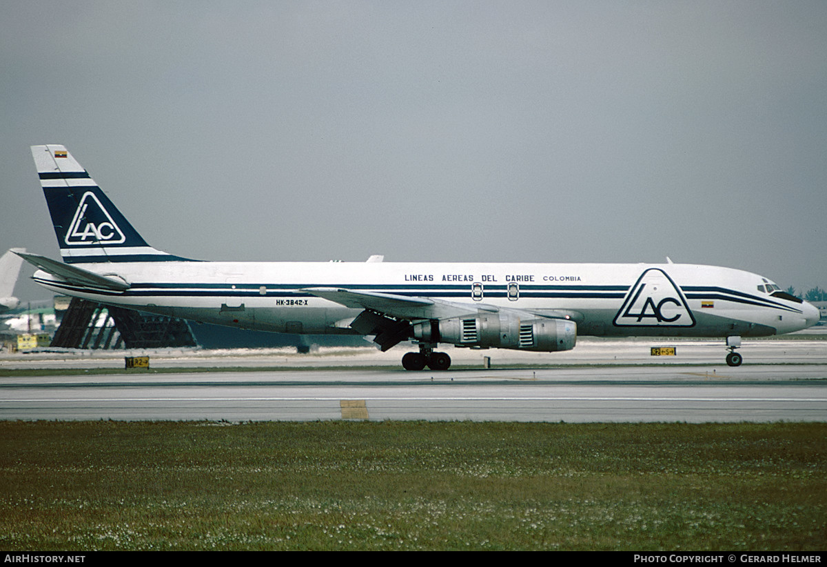 Aircraft Photo of HK-3842X | McDonnell Douglas DC-8-52 | LAC - Líneas Aéreas del Caribe | AirHistory.net #219908