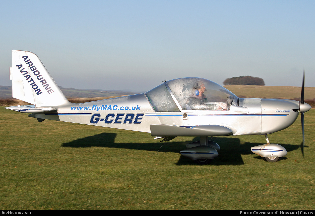 Aircraft Photo of G-CERE | Light Sport EV-97 TeamEurostar UK | AirBourne Aviation | AirHistory.net #219920