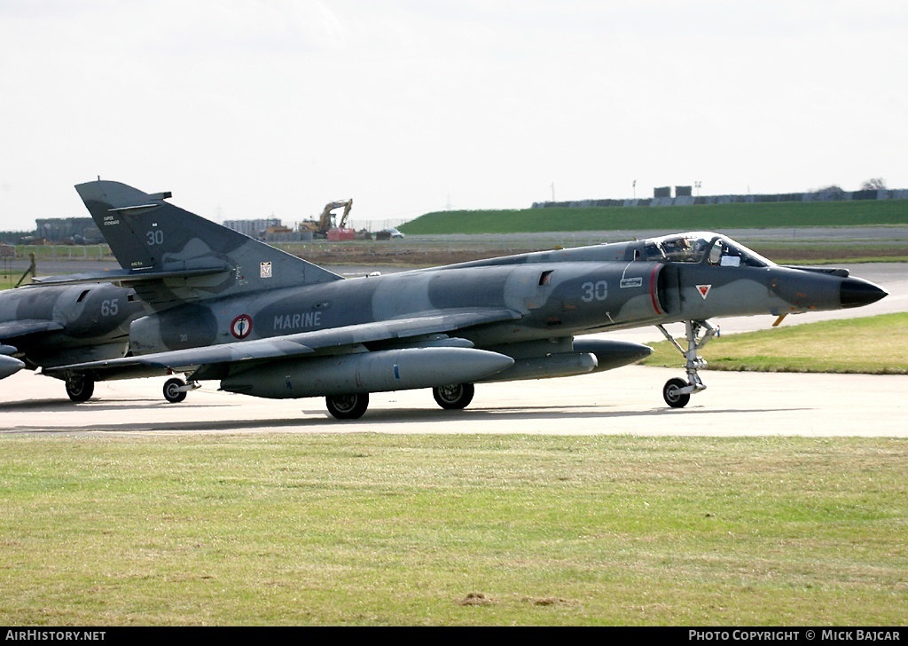Aircraft Photo of 30 | Dassault Super Etendard Modernisé | France - Navy | AirHistory.net #219925