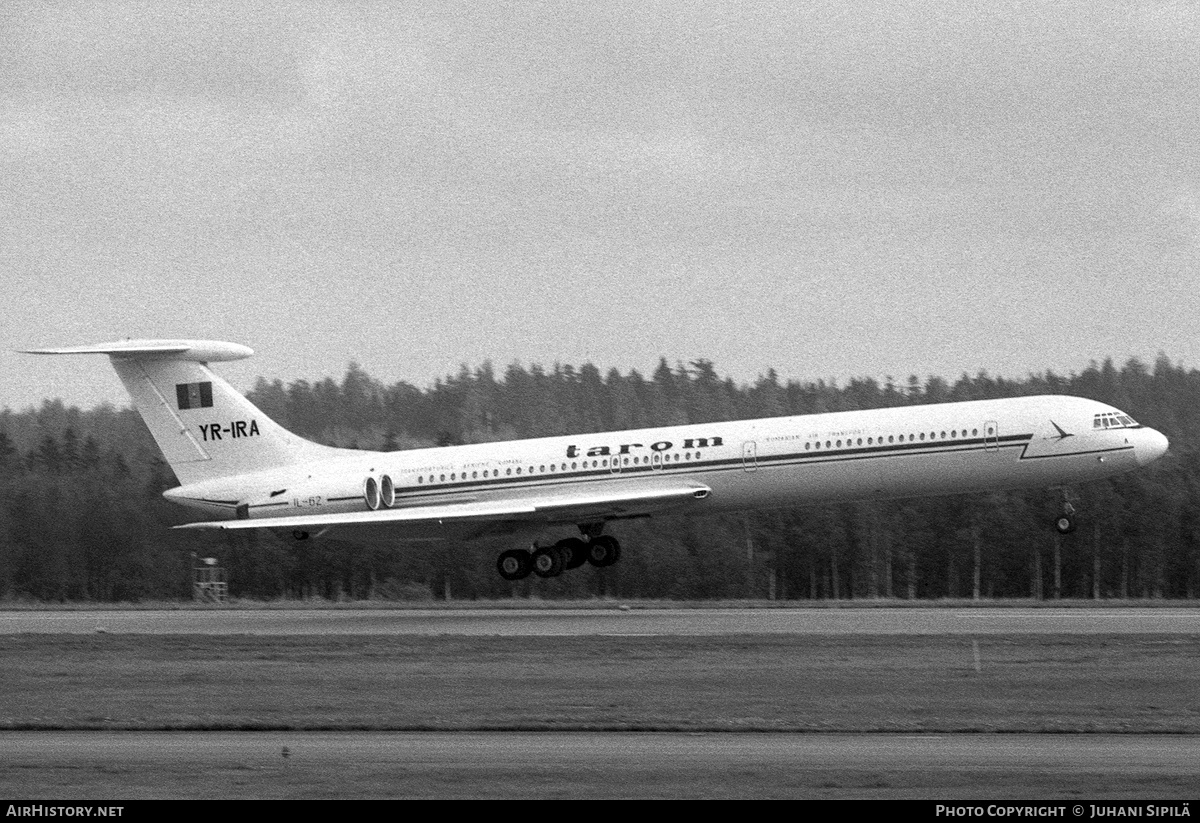 Aircraft Photo of YR-IRA | Ilyushin Il-62 | TAROM - Transporturile Aeriene Române | AirHistory.net #219944