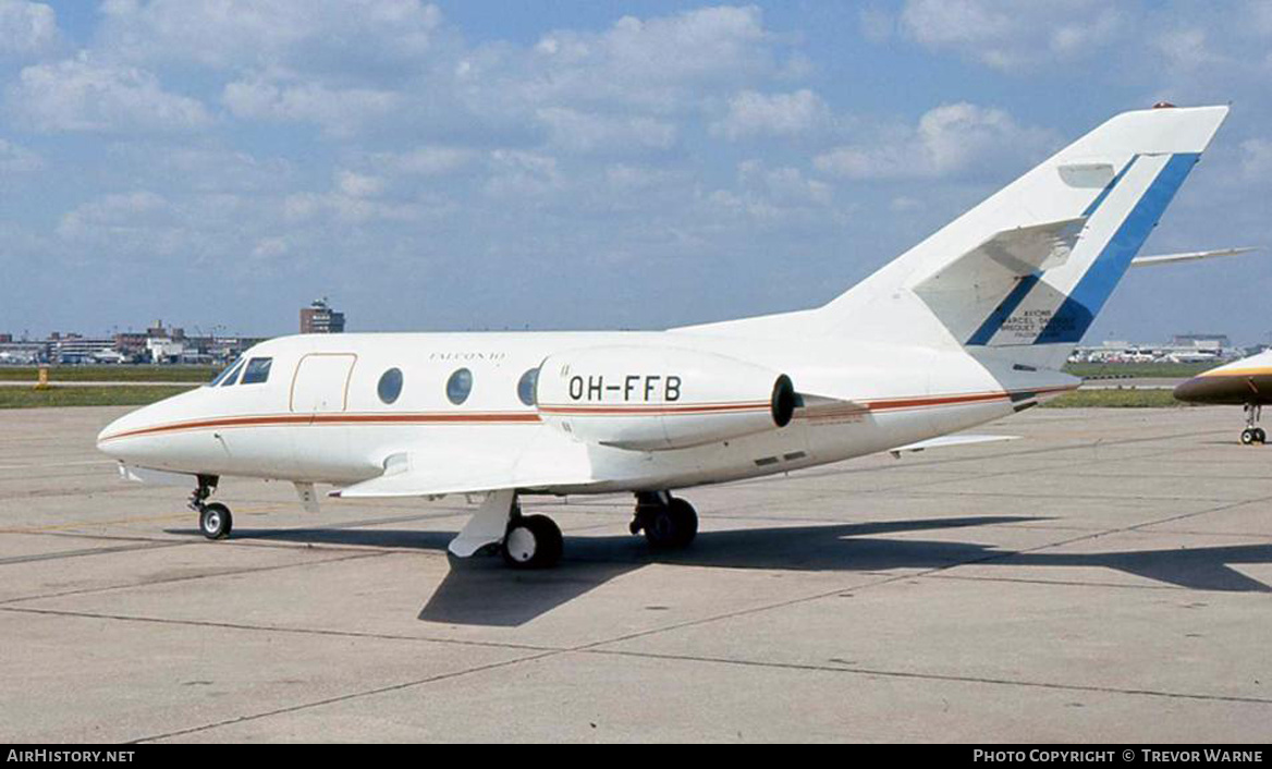 Aircraft Photo of OH-FFB | Dassault Falcon 10A | AirHistory.net #219963