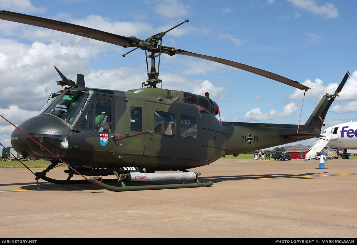 Aircraft Photo of 7119 | Bell UH-1D Iroquois | Germany - Air Force | AirHistory.net #219971