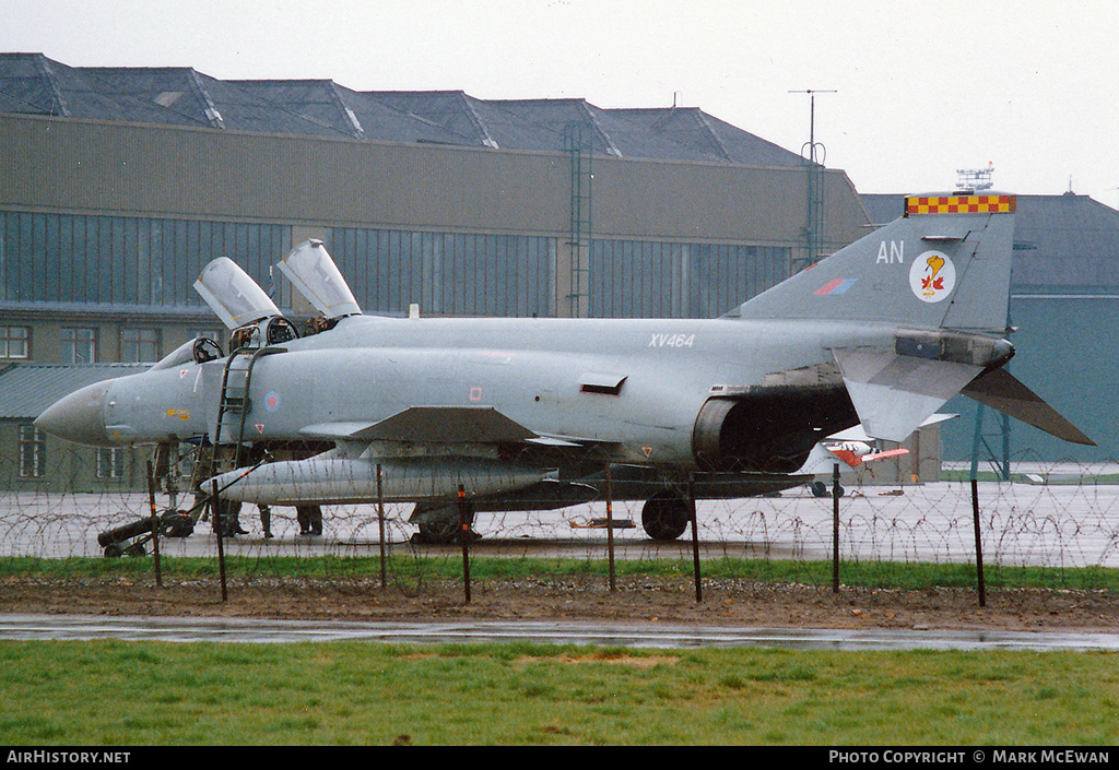 Aircraft Photo of XV464 | McDonnell Douglas F-4M Phantom FGR2 | UK - Air Force | AirHistory.net #219979
