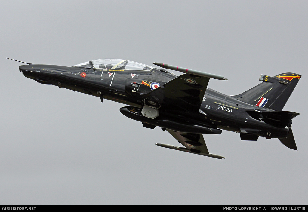 Aircraft Photo of ZK028 | BAE Systems Hawk T2 | UK - Air Force | AirHistory.net #219980