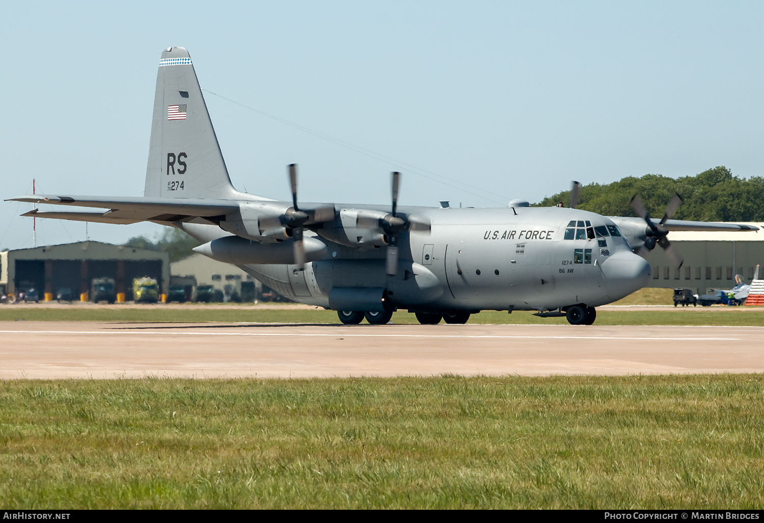 Aircraft Photo of 70-1274 / AF70-274 | Lockheed C-130E Hercules (L-382) | USA - Air Force | AirHistory.net #219987