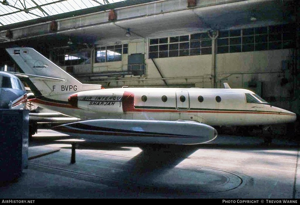 Aircraft Photo of F-BVPG | Aerospatiale SN-601 Corvette 100 | Air Intergulf Sharjah | AirHistory.net #219995