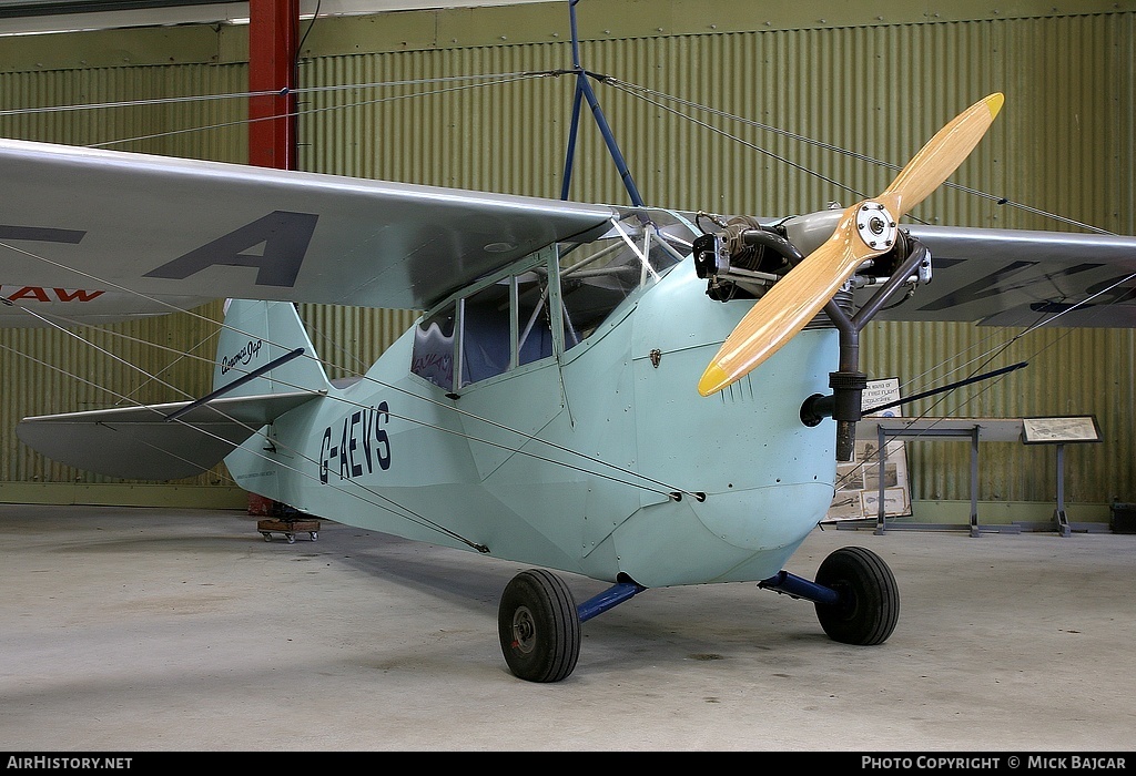 Aircraft Photo of G-AEVS | Aeronca 100 | AirHistory.net #220002