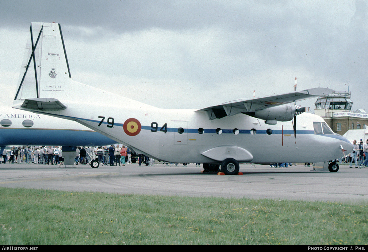 Aircraft Photo of TE.12B-41 | CASA C-212-100 Aviocar | Spain - Air Force | AirHistory.net #220009