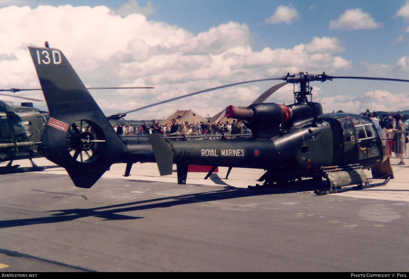 Aircraft Photo of ZA776 | Aerospatiale SA-341B Gazelle AH1 | UK - Marines | AirHistory.net #220010