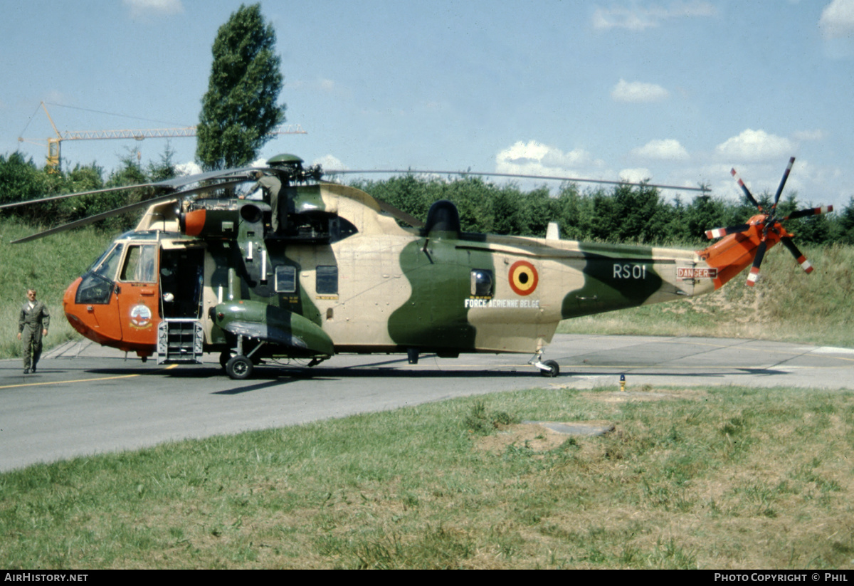 Aircraft Photo of RS-01 | Westland WS-61 Sea King Mk48 | Belgium - Air Force | AirHistory.net #220012