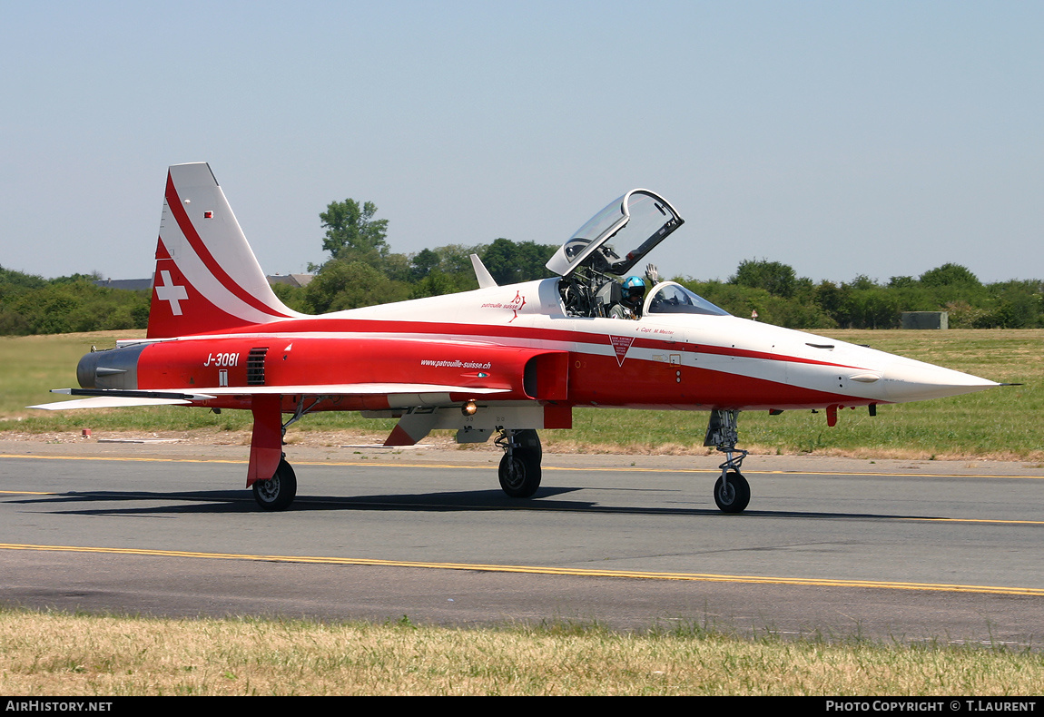 Aircraft Photo of J-3081 | Northrop F-5E Tiger II | Switzerland - Air Force | AirHistory.net #220025