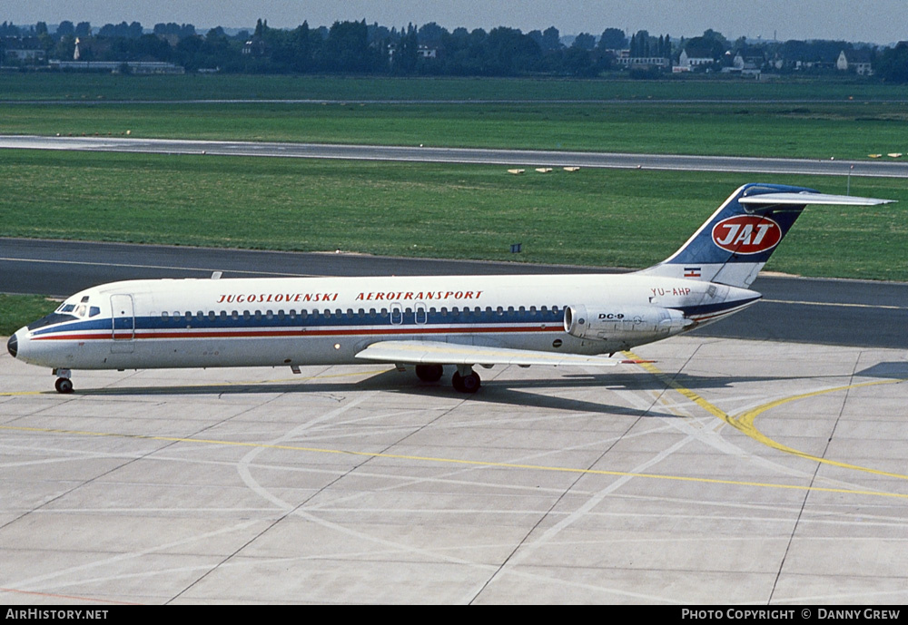 Aircraft Photo of YU-AHP | McDonnell Douglas DC-9-32 | JAT Yugoslav Airlines - Jugoslovenski Aerotransport | AirHistory.net #220026