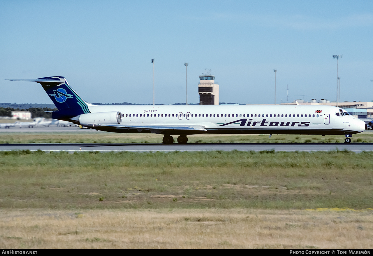 Aircraft Photo of G-TTPT | McDonnell Douglas MD-83 (DC-9-83) | Airtours International | AirHistory.net #220036