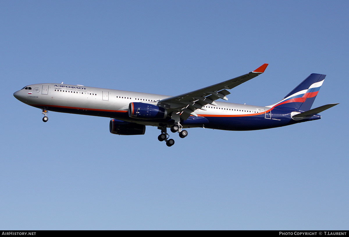 Aircraft Photo of F-WWKN | Airbus A330-343 | Aeroflot - Russian Airlines | AirHistory.net #220045