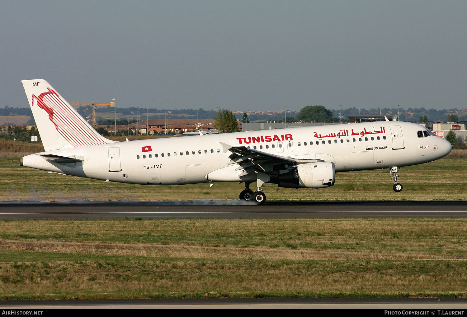 Aircraft Photo of TS-IMF | Airbus A320-211 | Tunisair | AirHistory.net #220046