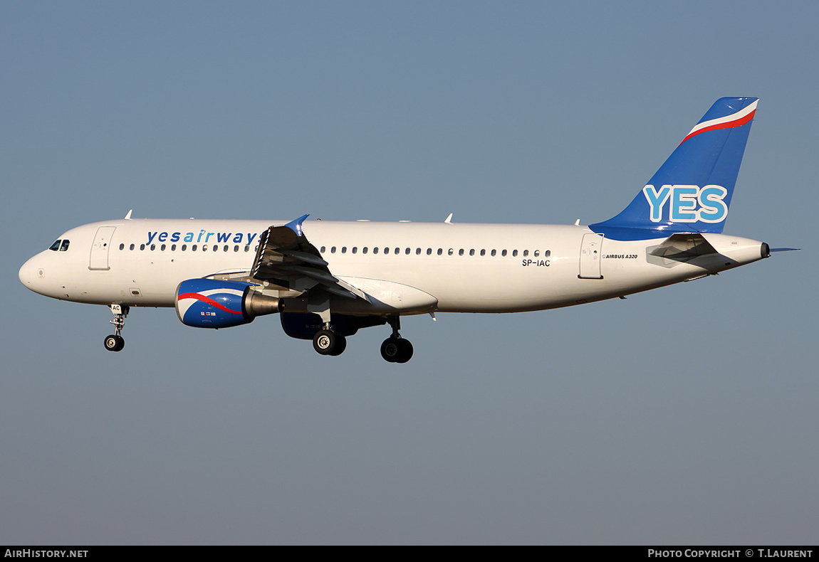 Aircraft Photo of SP-IAC | Airbus A320-214 | Yes Airways | AirHistory.net #220062