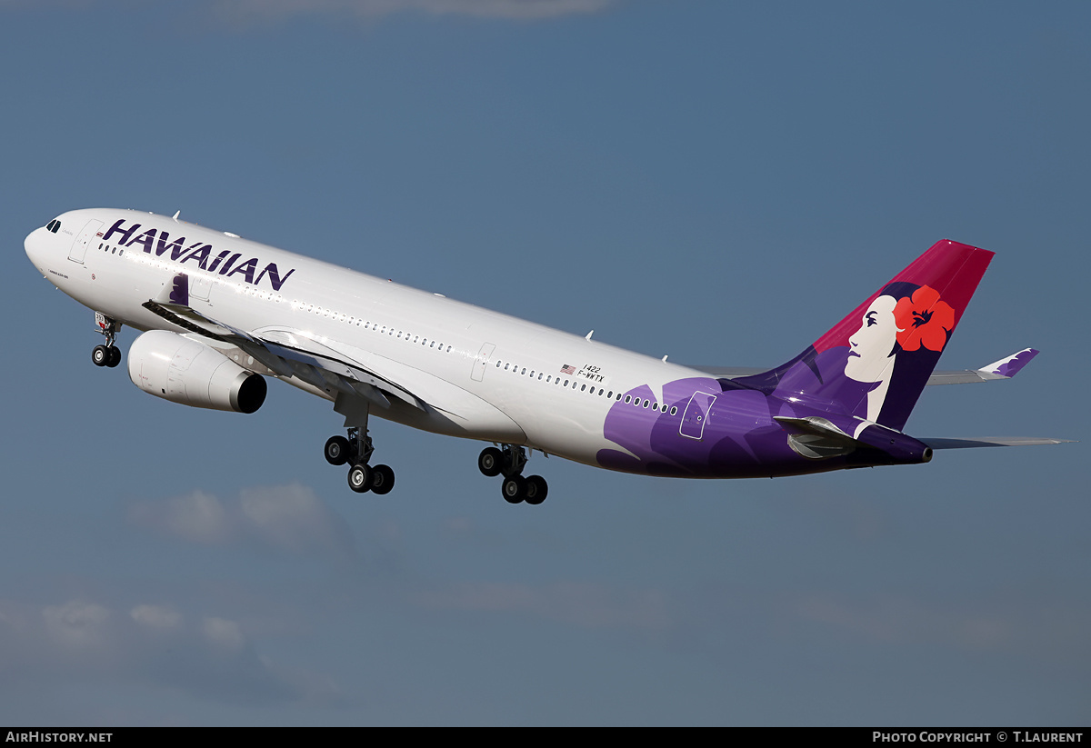 Aircraft Photo of F-WWTX | Airbus A330-243 | Hawaiian Airlines | AirHistory.net #220063