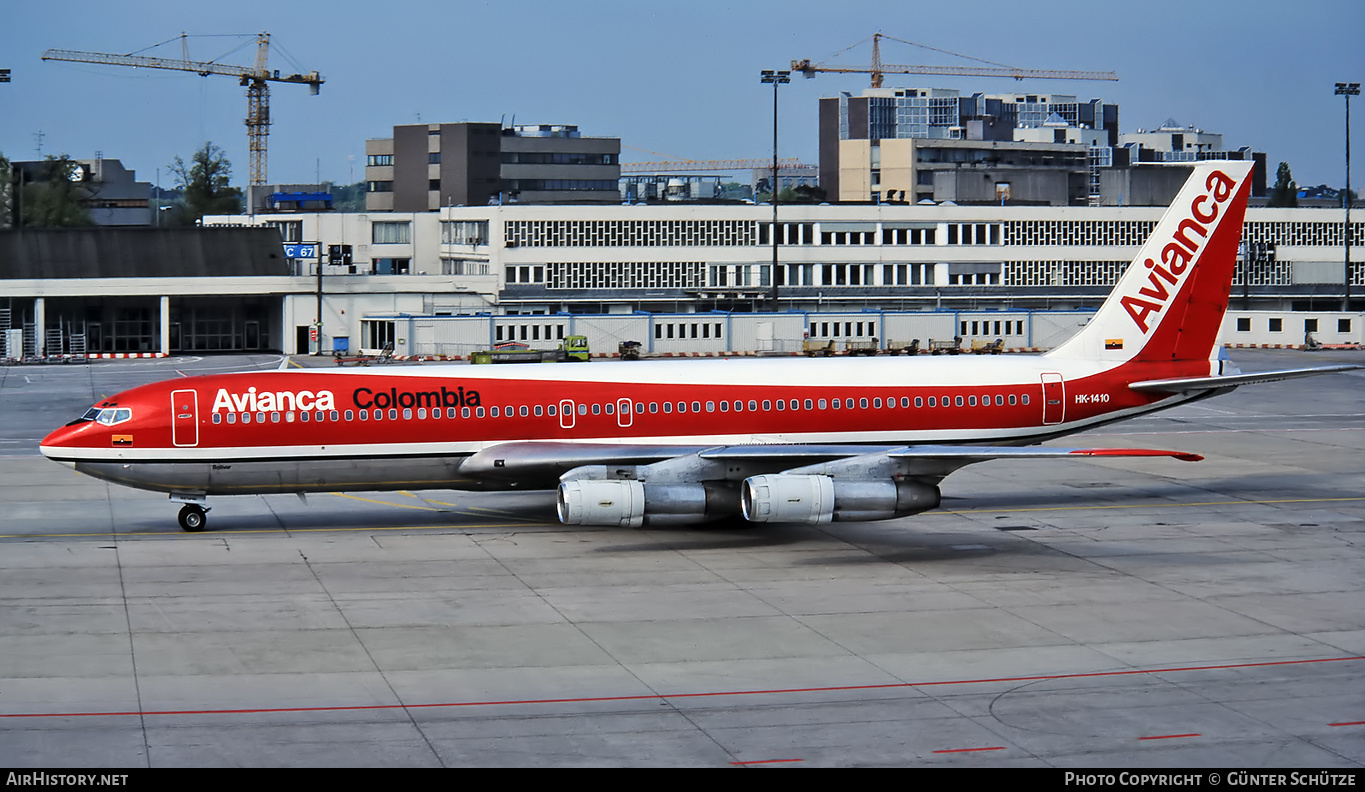 Aircraft Photo of HK-1410 | Boeing 707-359B | Avianca | AirHistory.net #220065