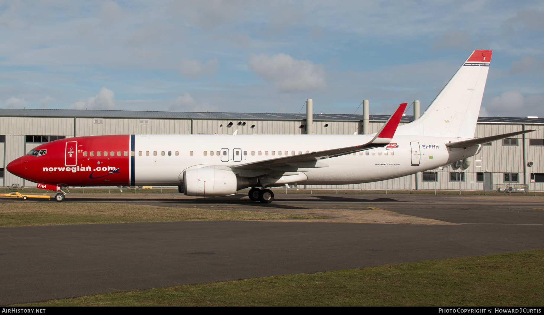 Aircraft Photo of EI-FHH | Boeing 737-8FZ | Norwegian | AirHistory.net #220068