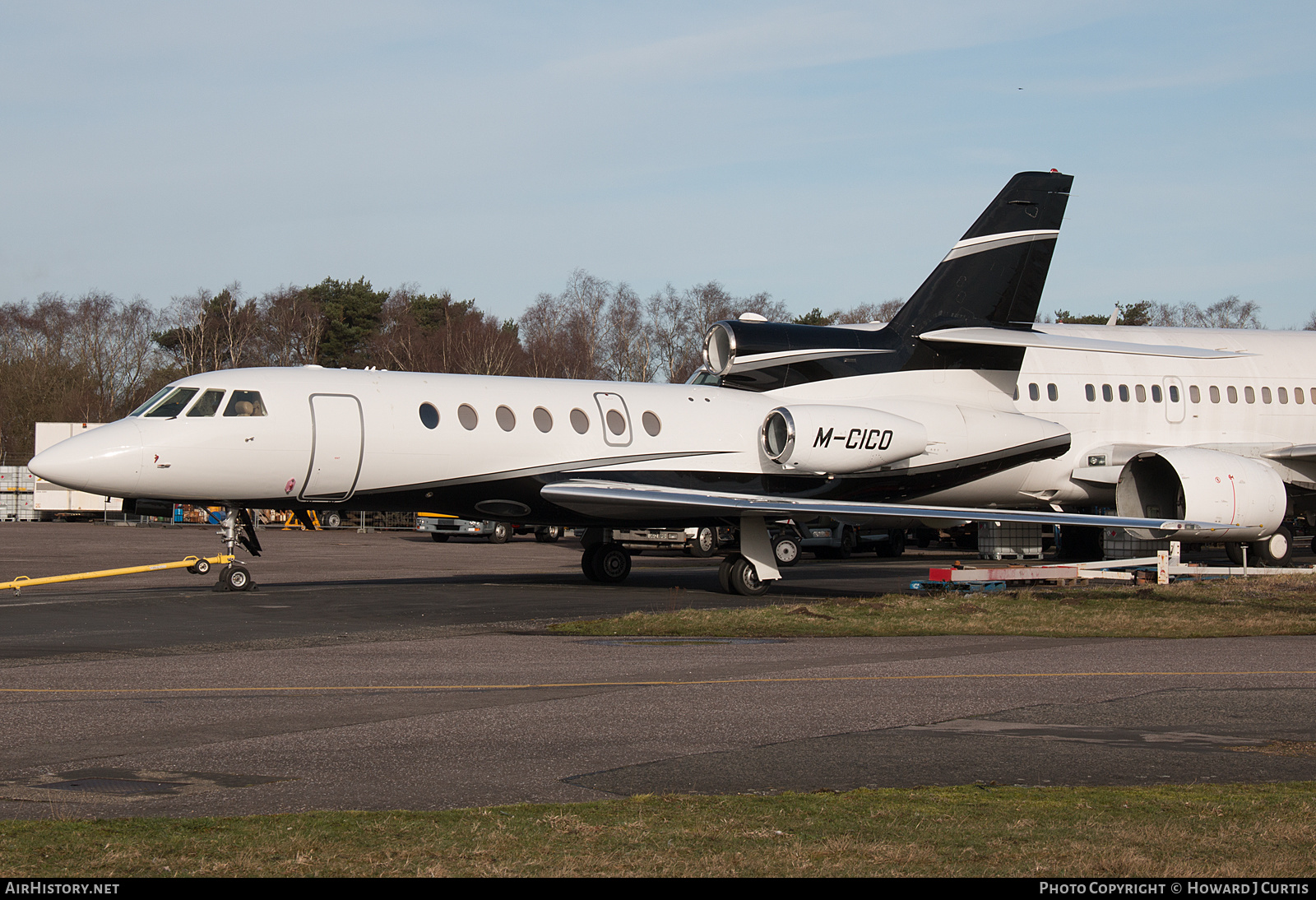 Aircraft Photo of M-CICO | Dassault Falcon 50EX | AirHistory.net #220073