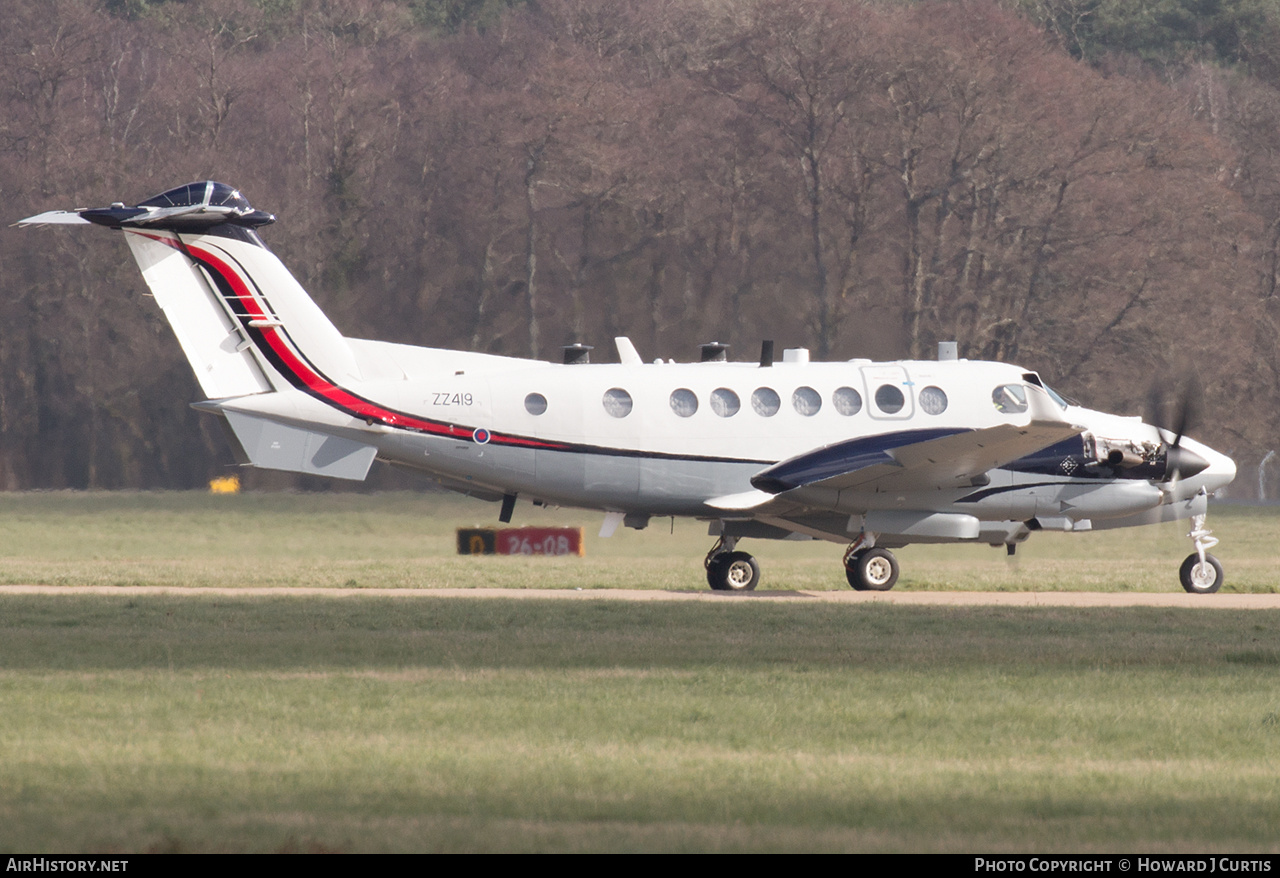 Aircraft Photo of ZZ419 | Hawker Beechcraft 350CER Shadow R1 (300C) | UK - Air Force | AirHistory.net #220080