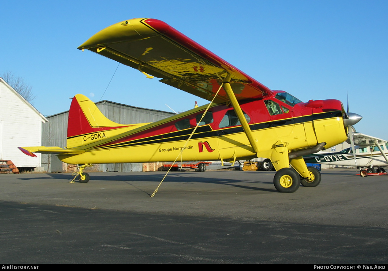 Aircraft Photo of C-GDKA | De Havilland Canada DHC-2 Beaver Mk.1 | Groupe Normandin | AirHistory.net #220091