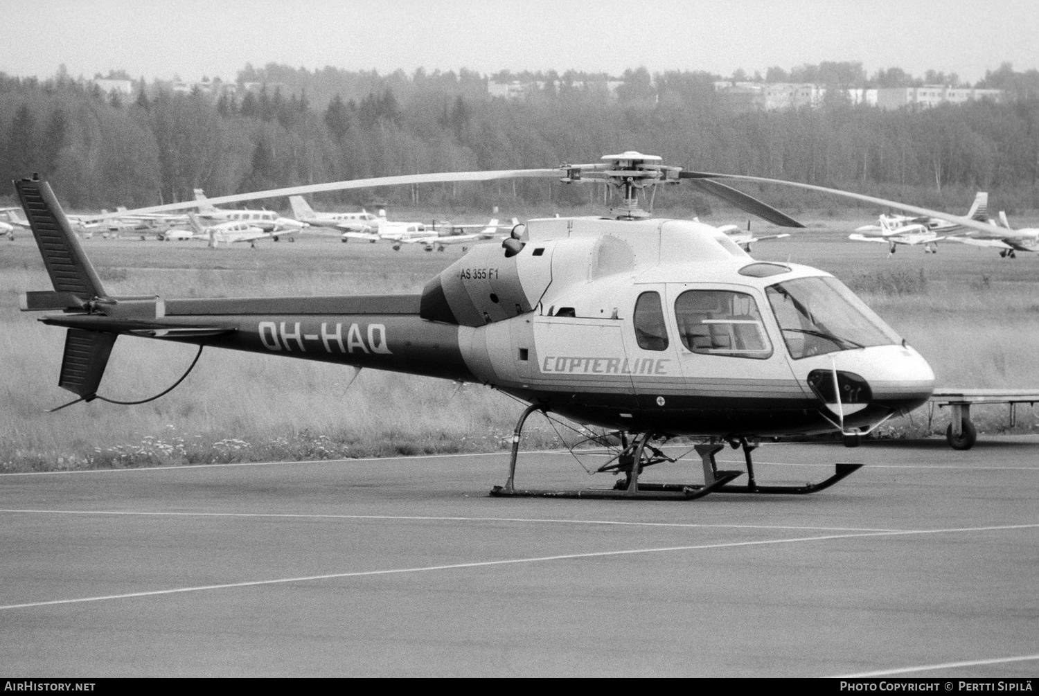Aircraft Photo of OH-HAQ | Aerospatiale AS-355F-1 Ecureuil 2 | Copterline | AirHistory.net #220125