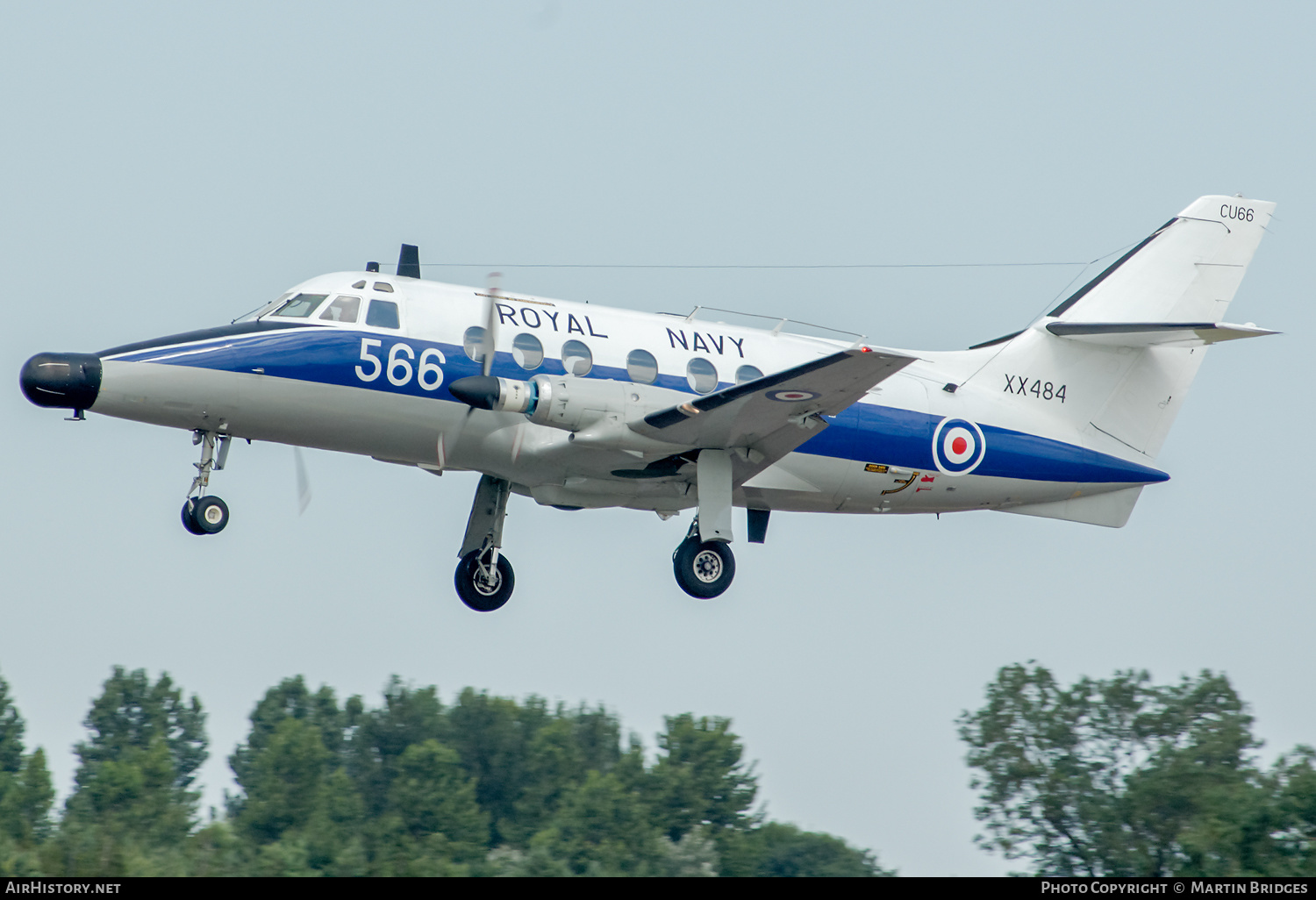 Aircraft Photo of XX484 | Scottish Aviation HP-137 Jetstream T2 | UK - Navy | AirHistory.net #220135