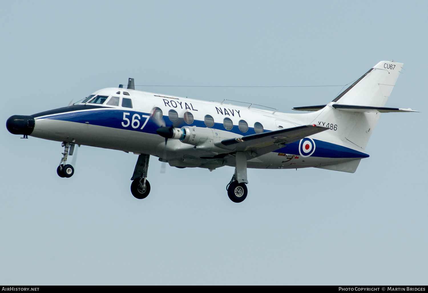 Aircraft Photo of XX486 | Scottish Aviation HP-137 Jetstream T2 | UK - Navy | AirHistory.net #220148