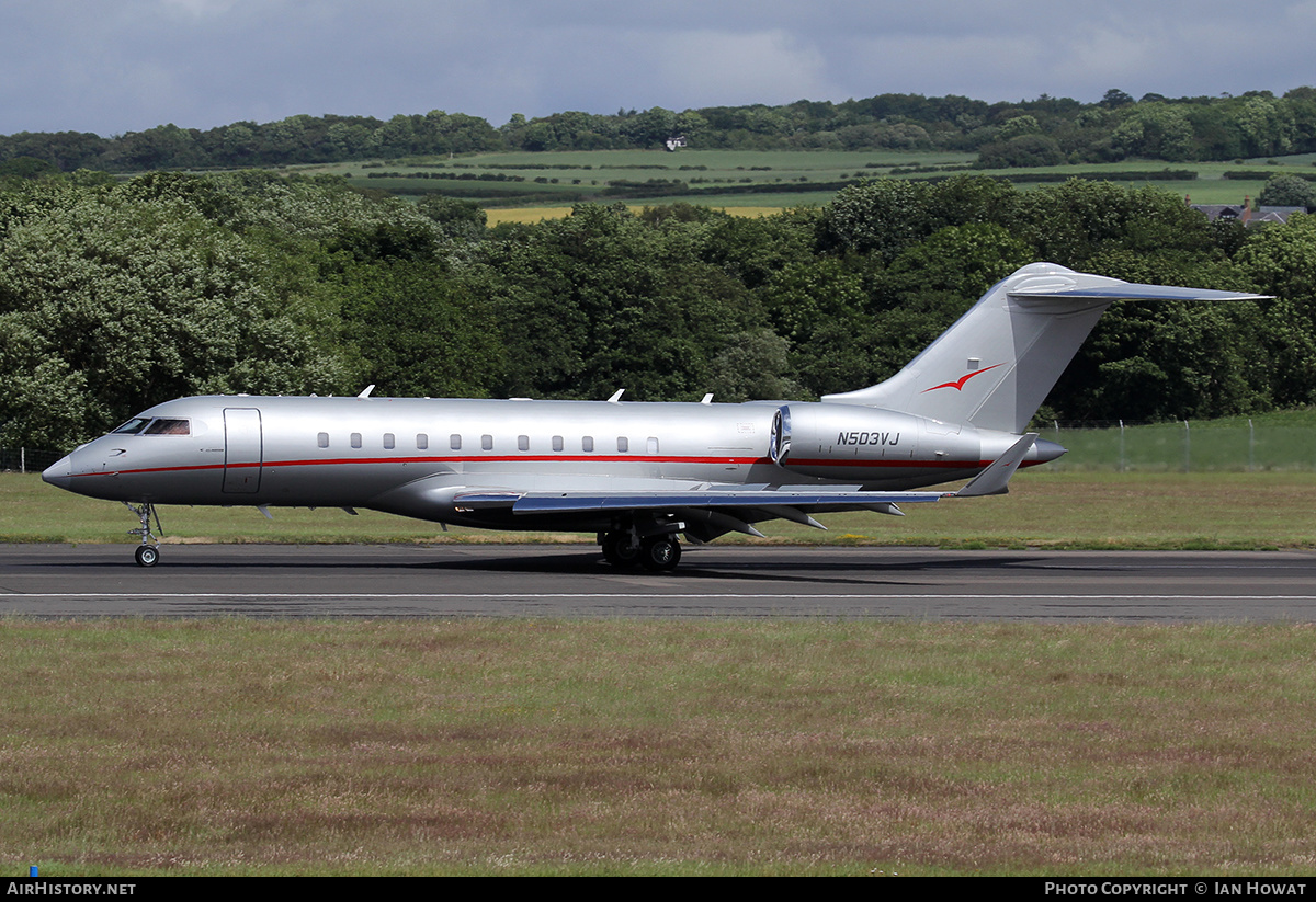Aircraft Photo of N503VJ | Bombardier Global 5000 (BD-700-1A11) | AirHistory.net #220162