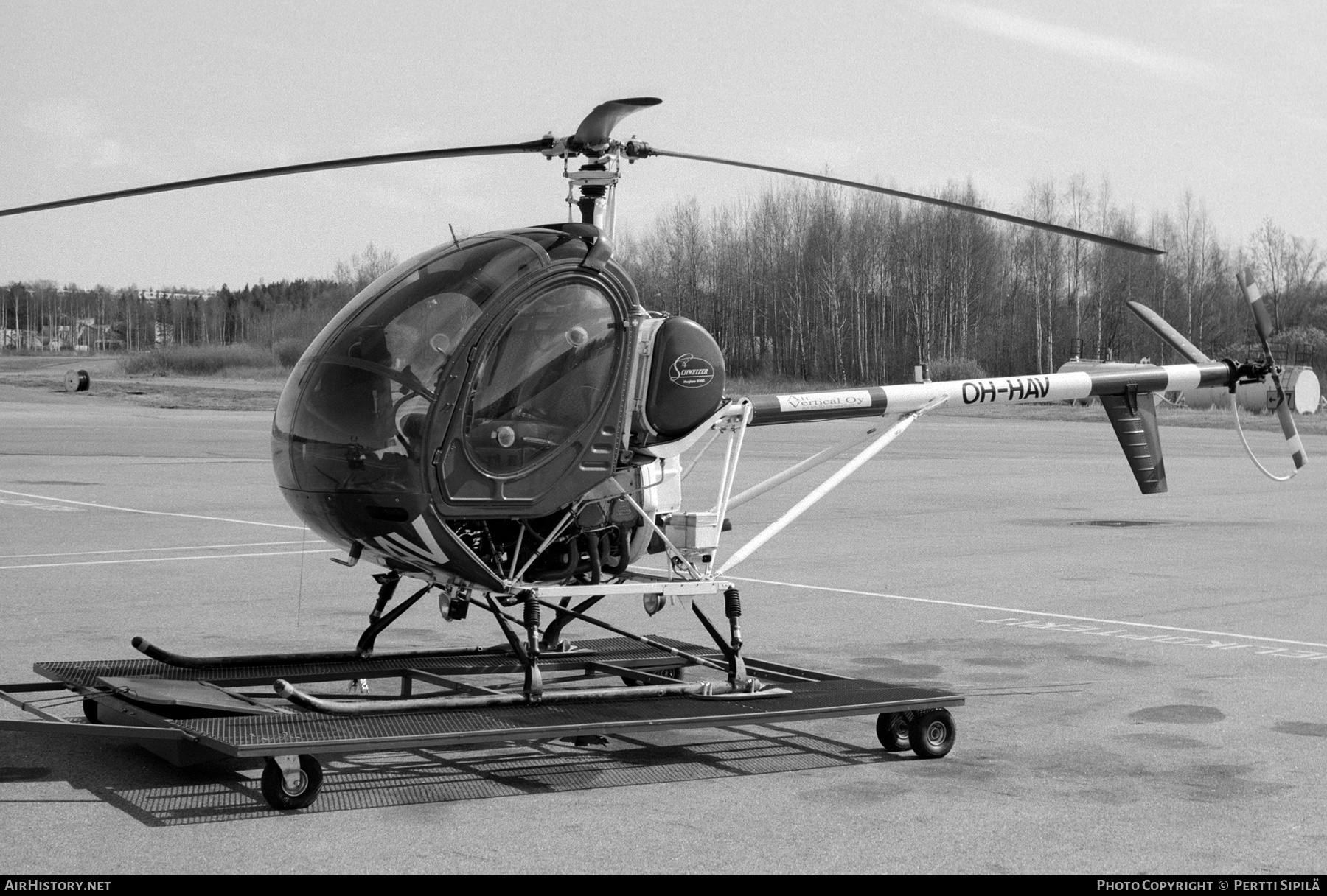 Aircraft Photo of OH-HAV | Schweizer 300C (269C) | Air Vertical | AirHistory.net #220167