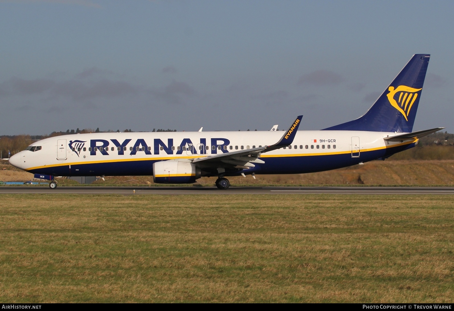 Aircraft Photo of 9H-QCR | Boeing 737-8AS | Ryanair | AirHistory.net #220168