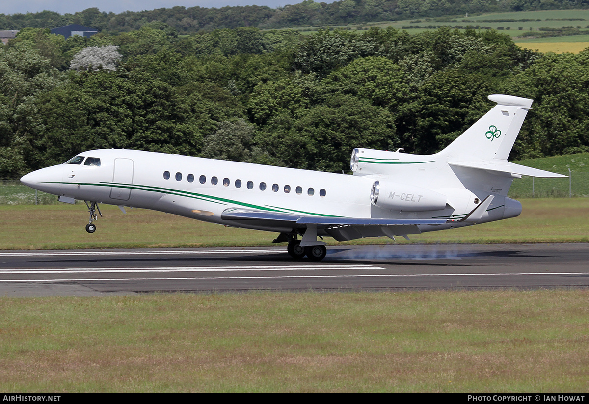 Aircraft Photo of M-CELT | Dassault Falcon 7X | AirHistory.net #220169