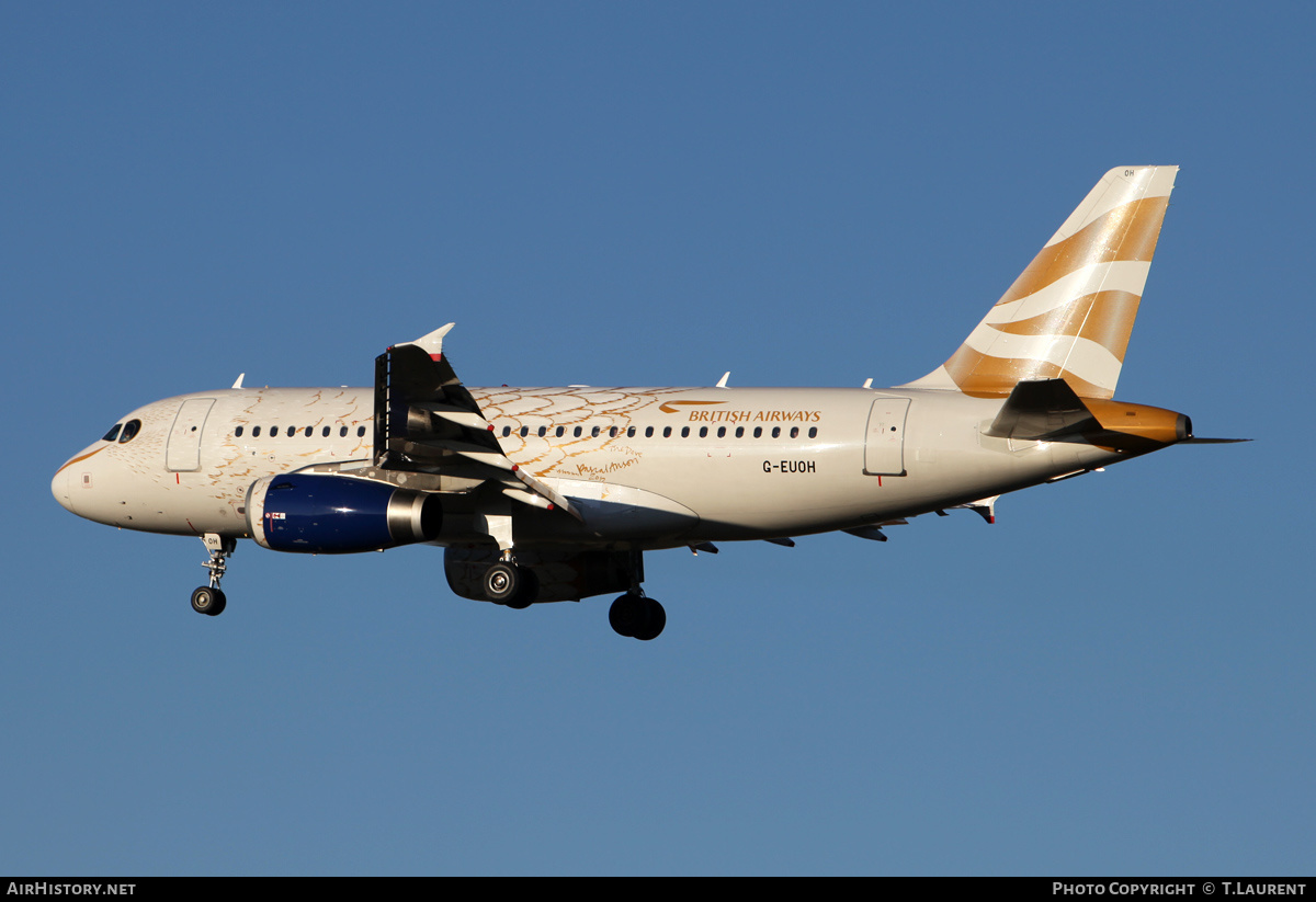 Aircraft Photo of G-EUOH | Airbus A319-131 | British Airways | AirHistory.net #220172