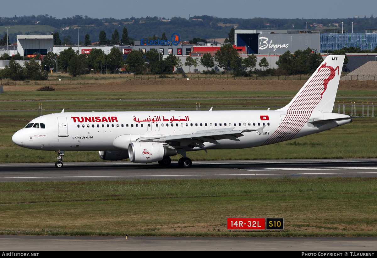 Aircraft Photo of TS-IMT | Airbus A320-214 | Tunisair | AirHistory.net #220173