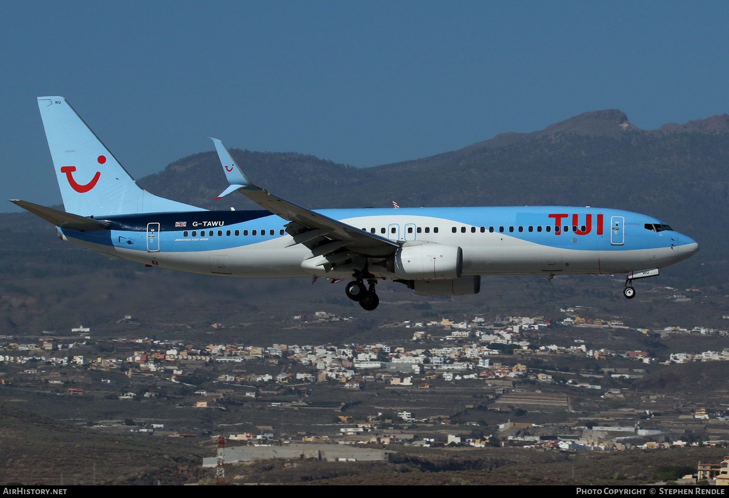 Aircraft Photo of G-TAWU | Boeing 737-8K5 | TUI | AirHistory.net #220176