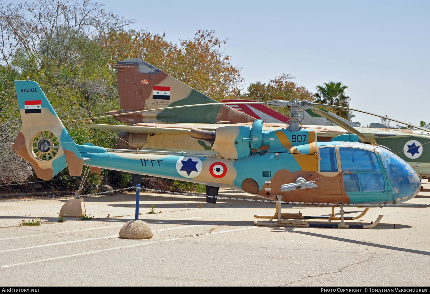 Aircraft Photo of 1333 | Aerospatiale SA-342L Gazelle | Syria - Air Force | AirHistory.net #220178