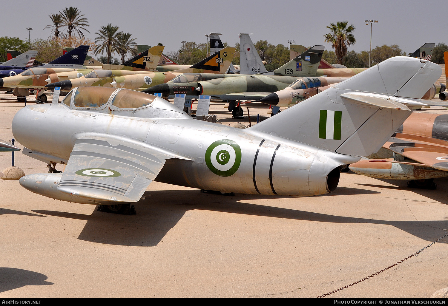 Aircraft Photo of No Reg | Mikoyan-Gurevich MiG-15UTI | Egypt - Air Force | AirHistory.net #220183