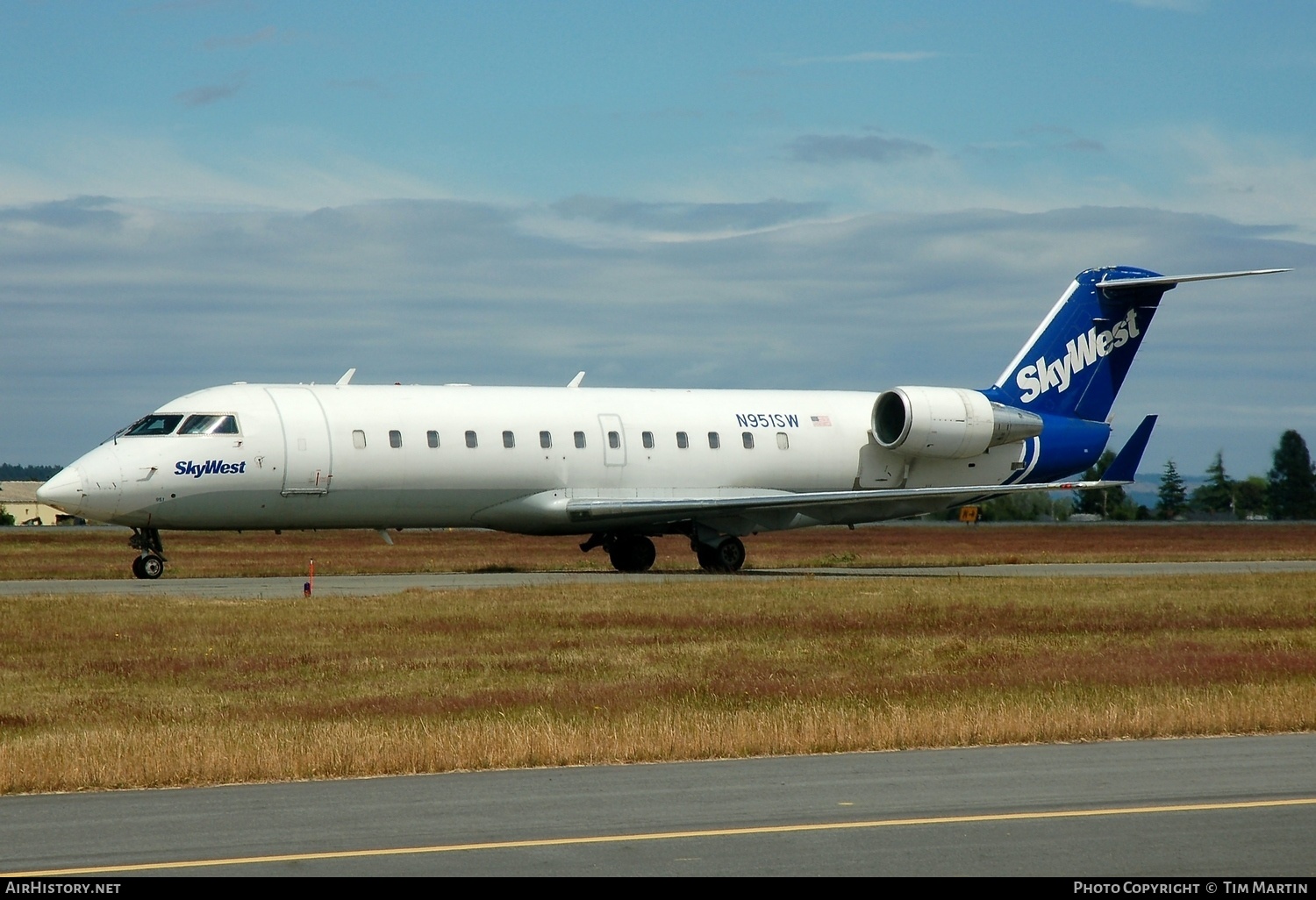Aircraft Photo of N951SW | Bombardier CRJ-200ER (CL-600-2B19) | SkyWest Airlines | AirHistory.net #220186